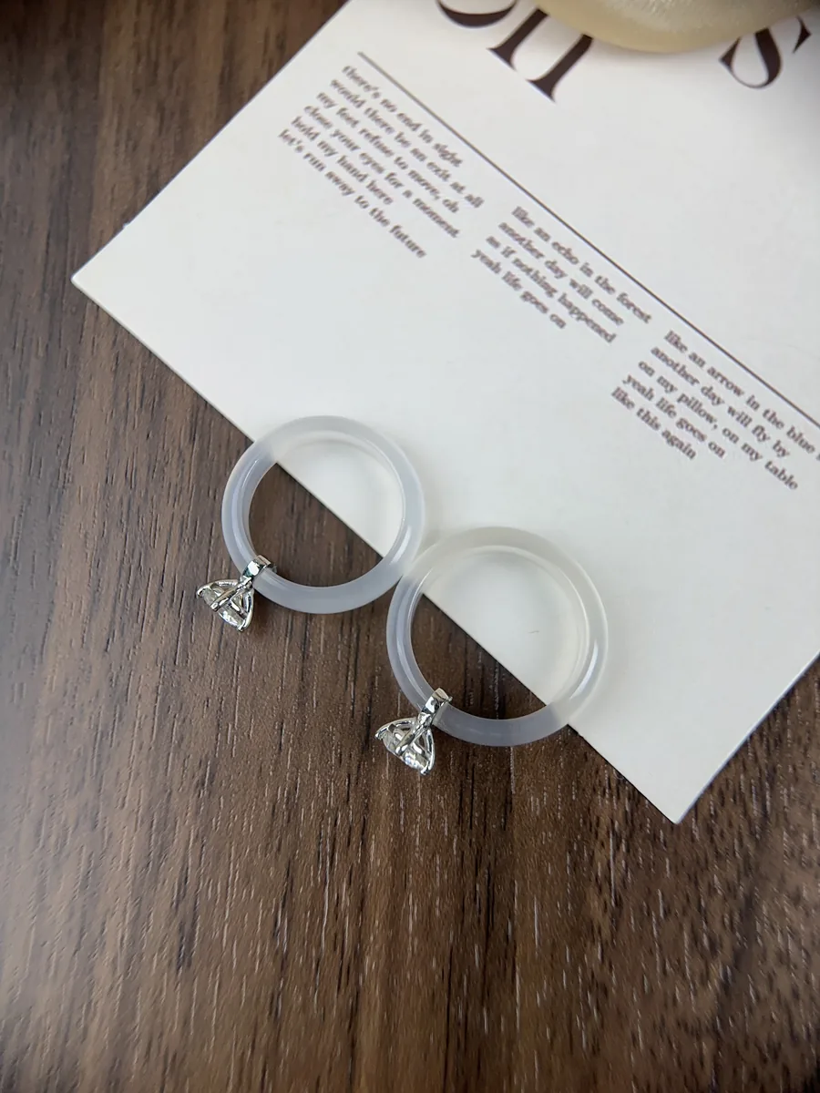 8. Nhẫn Mã Não Moissanite · ảnh 3