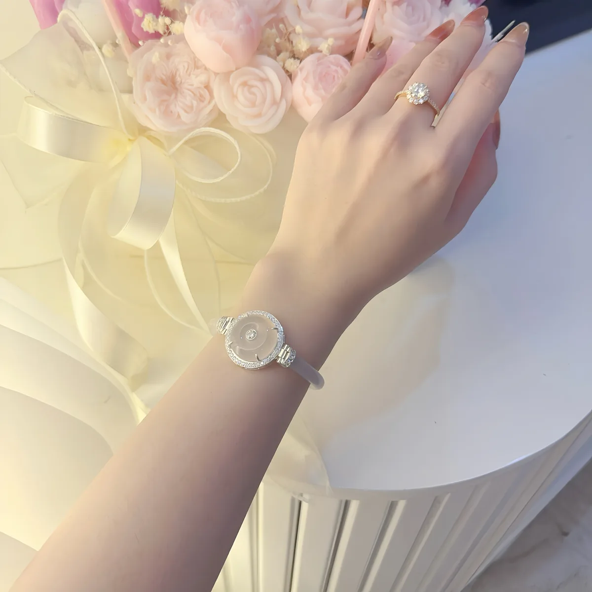 6. Lắc Đồng Hồ Mã Não Size Vừa · ảnh 2